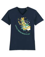 little things mean a lot3 Tricou mânecă scurtă guler V Bărbat Presenter