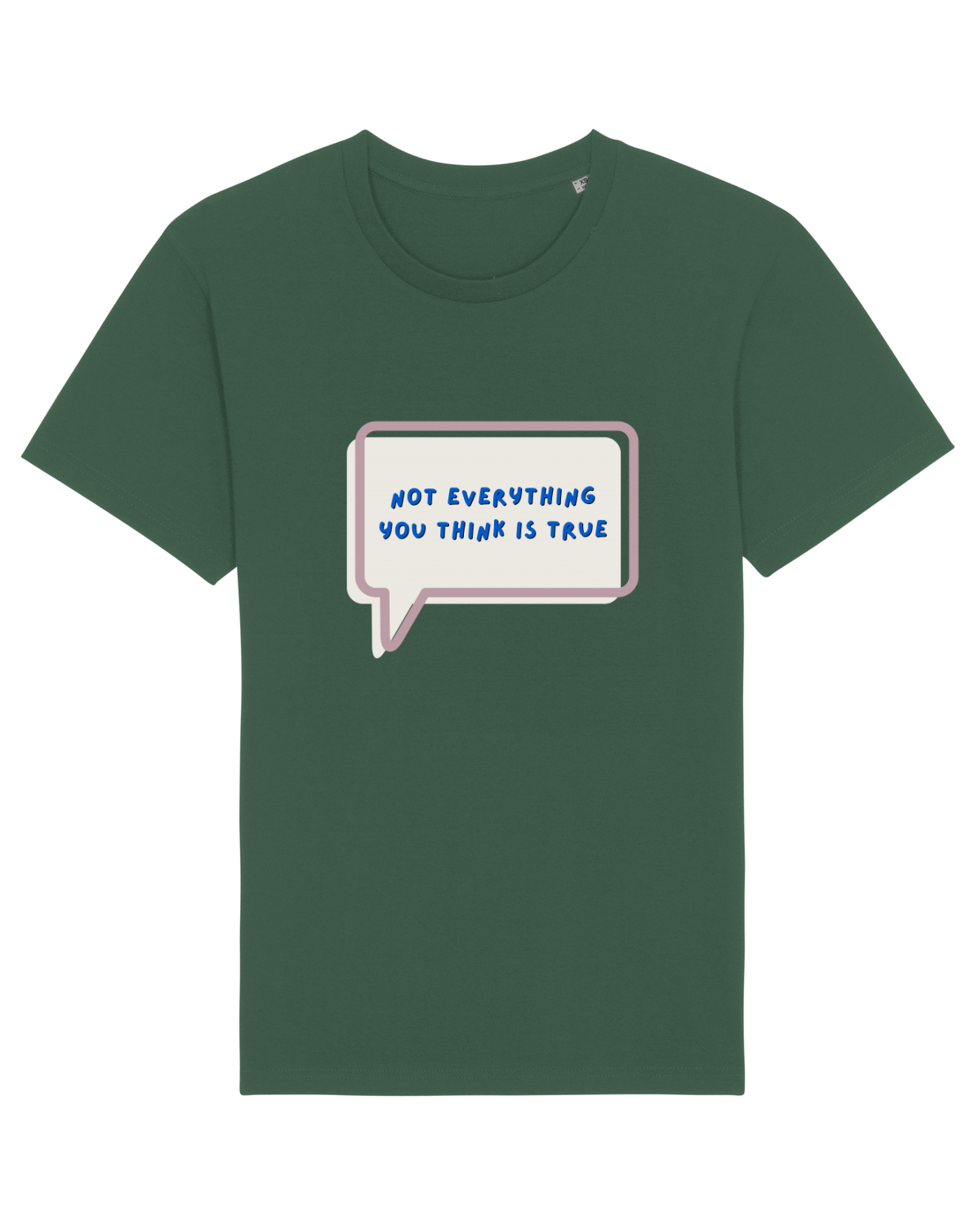 Tricou mânecă scurtă Unisex Rocker Bottle Green