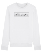 every obstacle i overcome gives me a chance to develop and get better2 Bluză mânecă lungă Unisex Rise