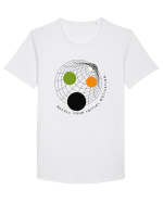 recall your initial motivation3 Tricou mânecă scurtă guler larg Bărbat Skater