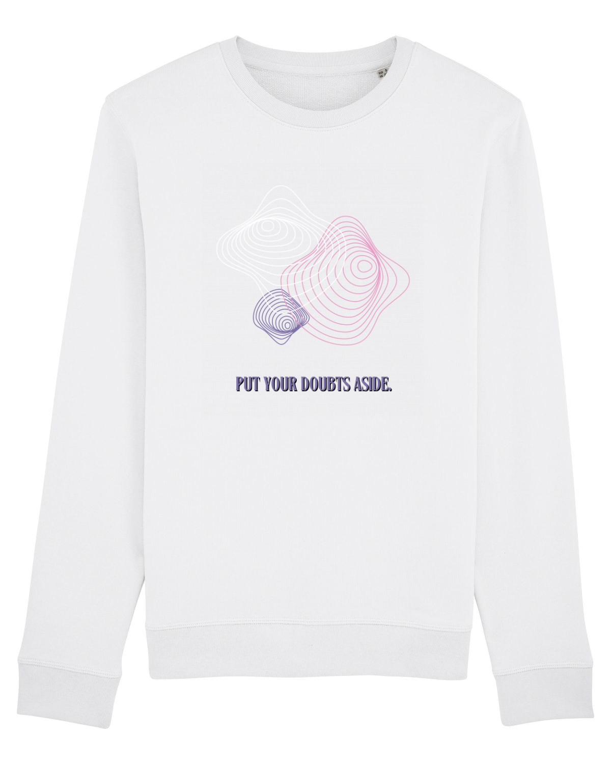 Bluză mânecă lungă Unisex Rise White
