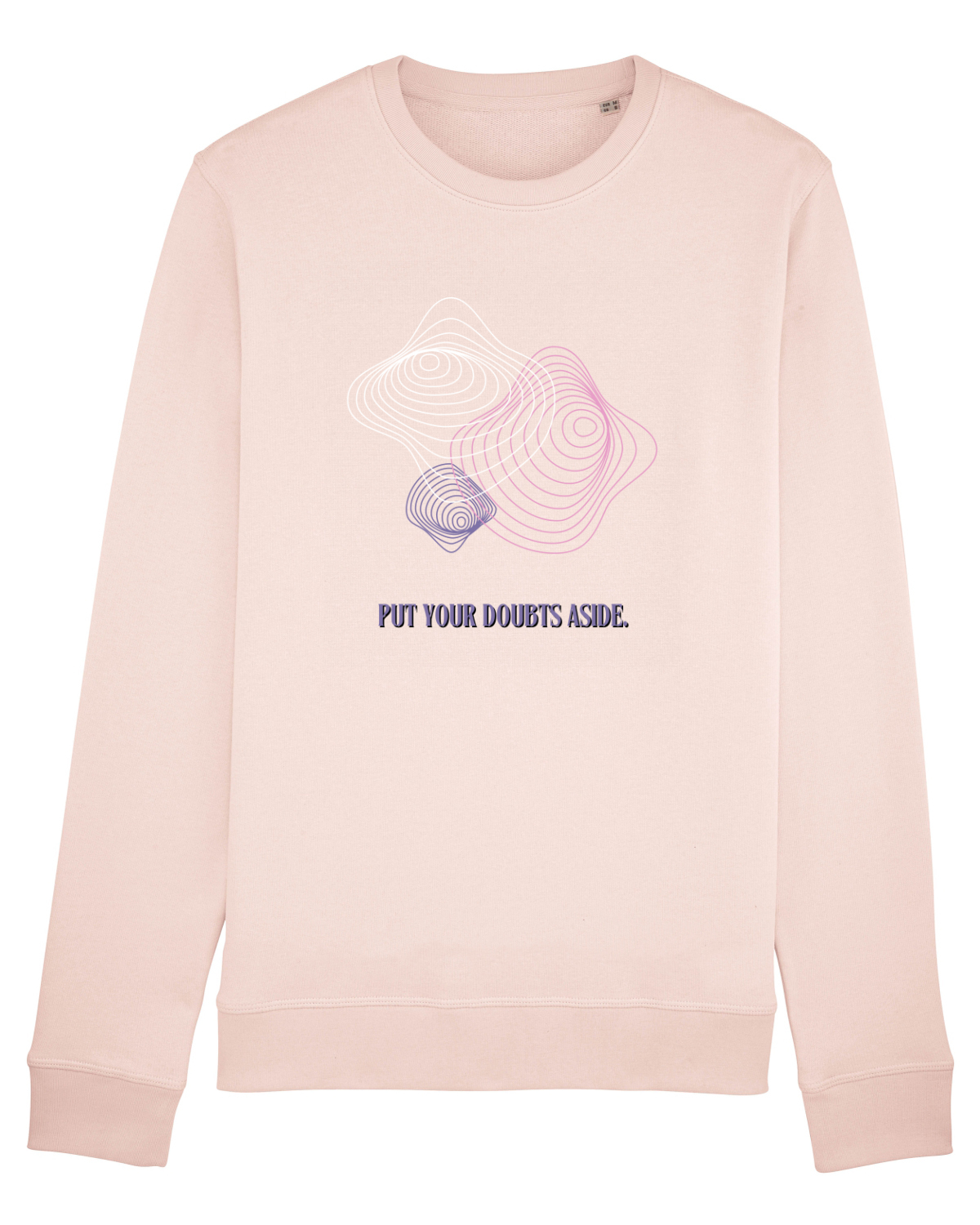 Bluză mânecă lungă Unisex Rise Candy Pink