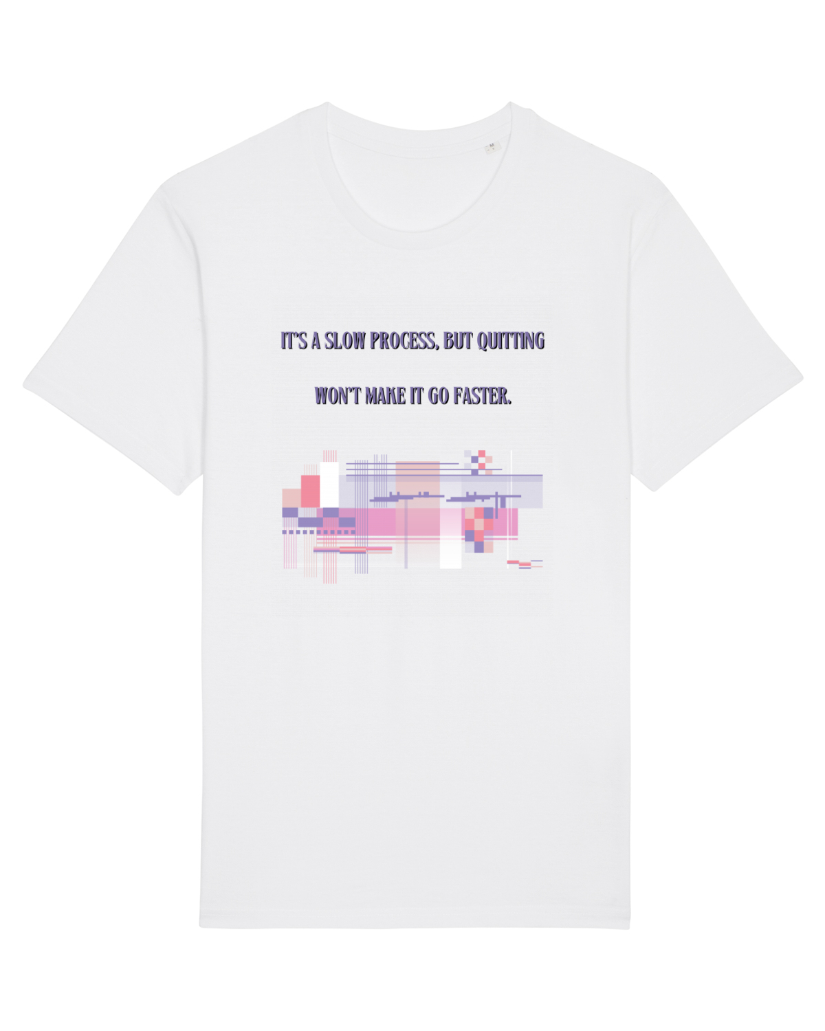 Tricou mânecă scurtă Unisex Rocker White