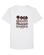 Chocolate Tricou mânecă scurtă guler larg Bărbat Skater