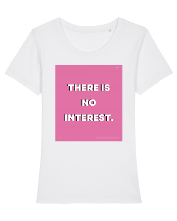 there is no interest5 White