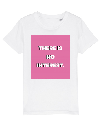 there is no interest5 White