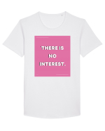 there is no interest5 Tricou mânecă scurtă guler larg Bărbat Skater