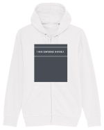i have confidence in myself2 Hanorac cu fermoar Unisex Connector
