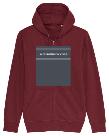 i have confidence in myself2 Burgundy