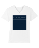 i m capable of kicking old bad habits2 Tricou mânecă scurtă guler V Bărbat Presenter