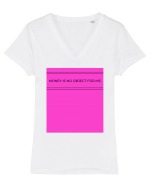 money is no object for me4 Tricou mânecă scurtă guler V Damă Evoker