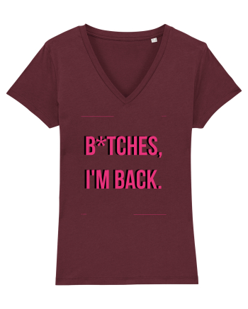 bitches i m back4 Burgundy