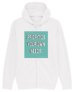 prioritize your own needs5 Hanorac cu fermoar Unisex Connector