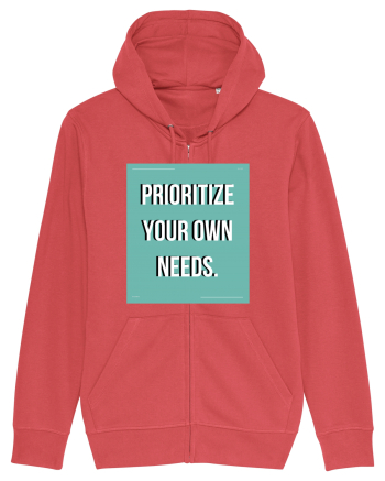 prioritize your own needs5 Carmine Red