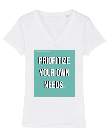 prioritize your own needs5 White