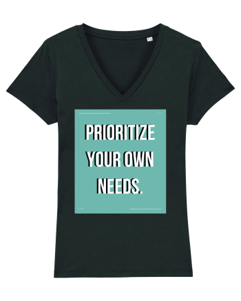 prioritize your own needs5 Black