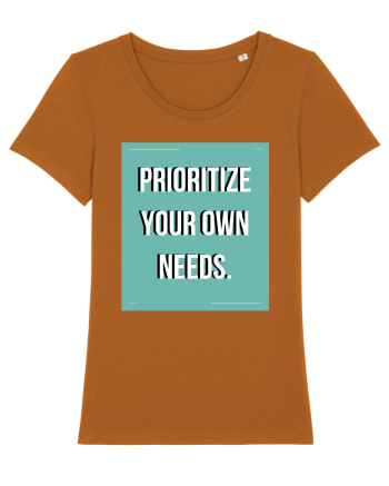 prioritize your own needs5 Roasted Orange