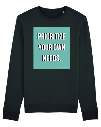 prioritize your own needs5 Black