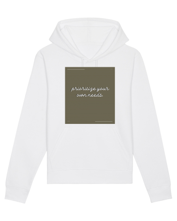 prioritize your own needs6 White