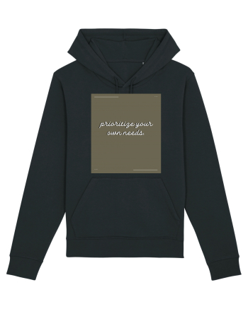 prioritize your own needs6 Black