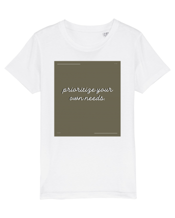 prioritize your own needs6 White