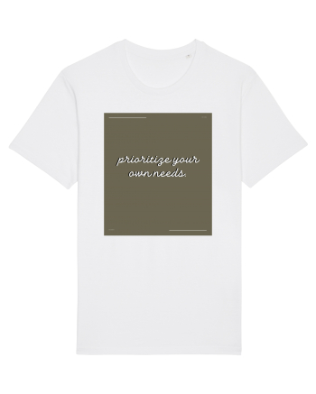 prioritize your own needs6 White