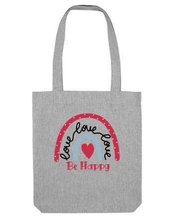 Be Happy Heather Grey