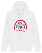 Be Happy Hanorac cu fermoar Unisex Connector