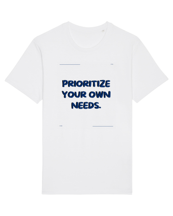 prioritize your own needs7 White