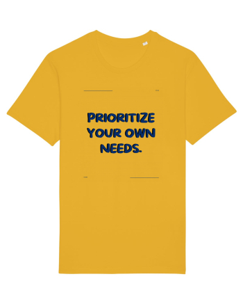 prioritize your own needs7 Spectra Yellow