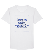 jesus said relax3 Tricou mânecă scurtă guler larg Bărbat Skater