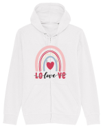 LO love VE Hanorac cu fermoar Unisex Connector