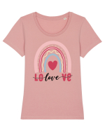 LO love VE Tricou mânecă scurtă guler larg fitted Damă Expresser