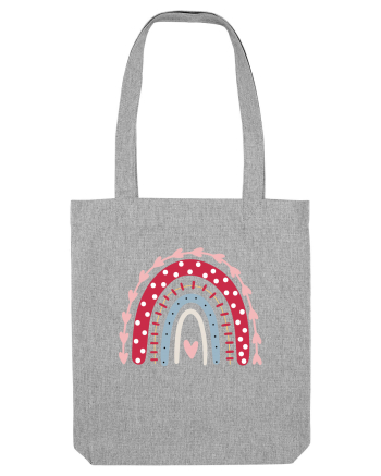 Love Rainbow Heather Grey