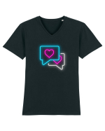 Flirt Tricou mânecă scurtă guler V Bărbat Presenter