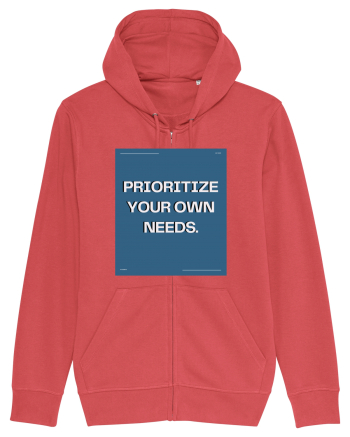 prioritize your own needs7 Carmine Red