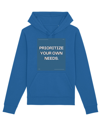 prioritize your own needs7 Royal Blue