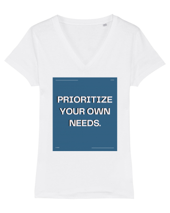 prioritize your own needs7 White