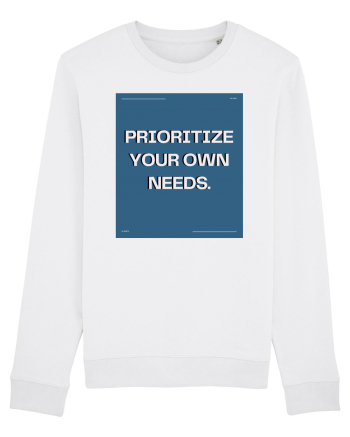 prioritize your own needs7 White