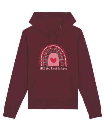 All You Need Is Love Burgundy