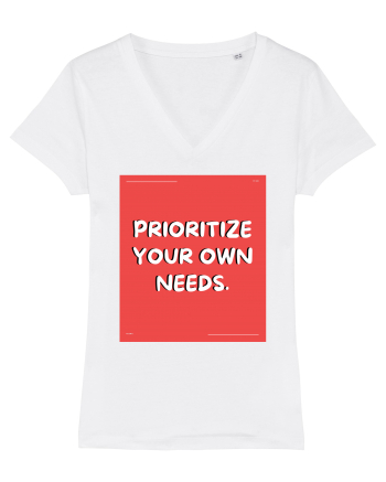 prioritize your own needs8 White