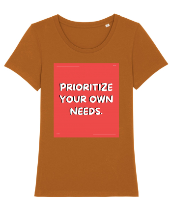 prioritize your own needs8 Roasted Orange