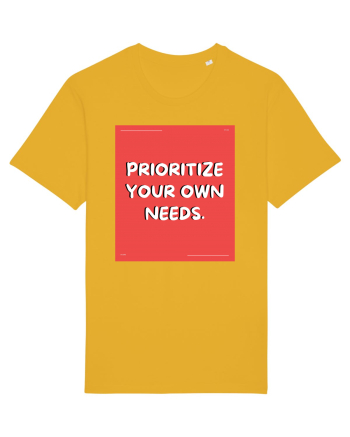 prioritize your own needs8 Spectra Yellow