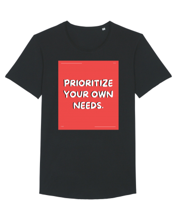 prioritize your own needs8 Black