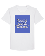 jesus said relax4 Tricou mânecă scurtă guler larg Bărbat Skater