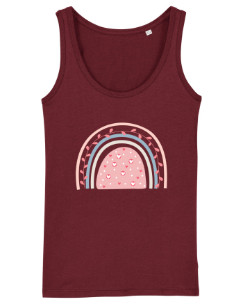 Be Happy Burgundy