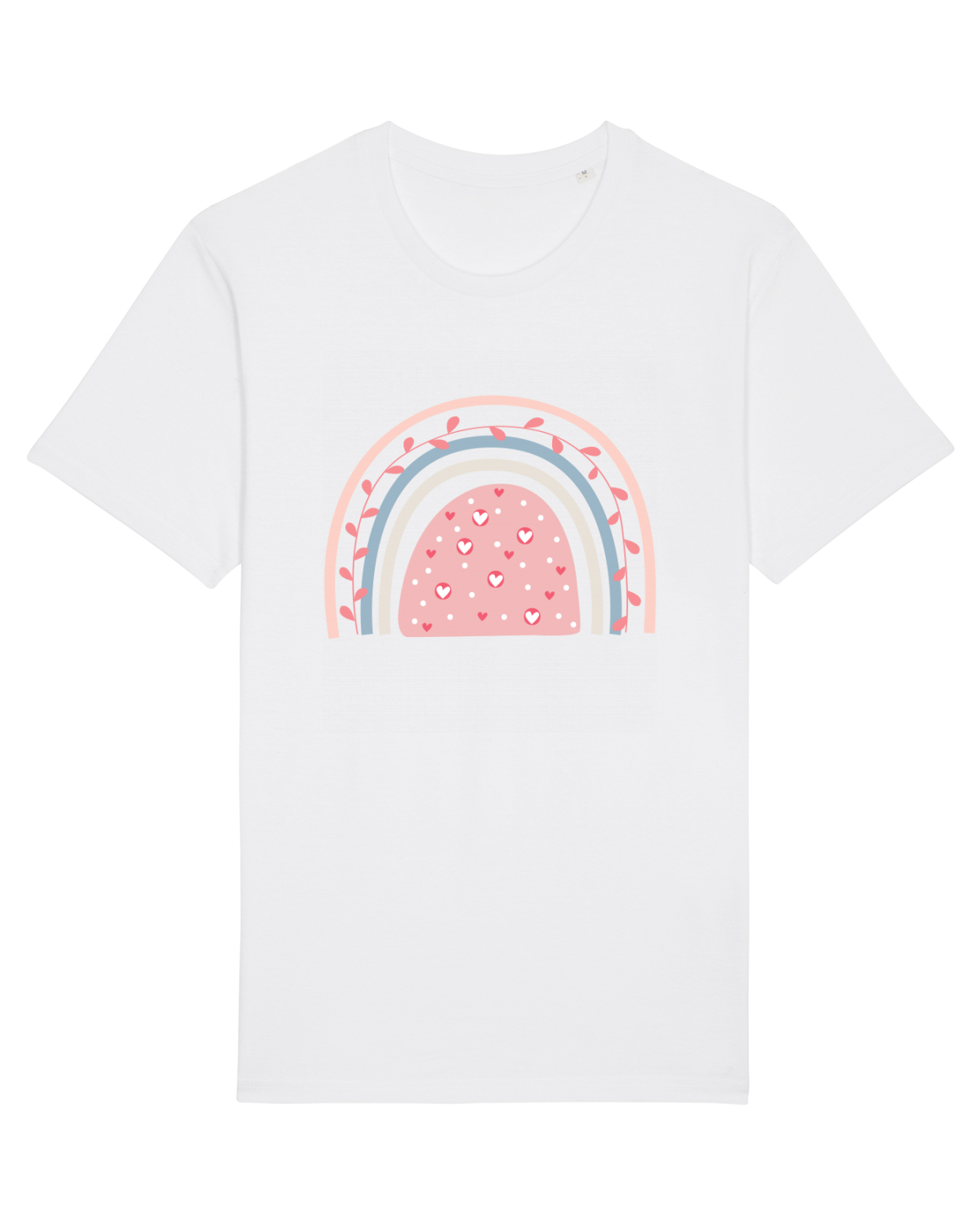 Tricou mânecă scurtă Unisex Rocker White