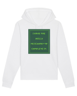 i have the skills necessary to complete it8 Hanorac Unisex Drummer