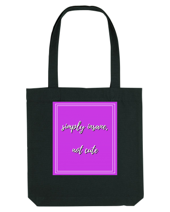 simply insane not cute4 Black