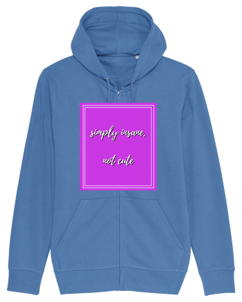 simply insane not cute4 Bright Blue
